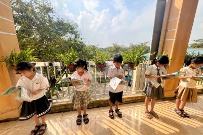 TRƯỜNG TIỂU HỌC MỸ THÀNH TÍCH CỰC HƯỞNG ỨNG “TUẦN LỄ HỌC TẬP SUỐT ĐỜI NĂM 2025”